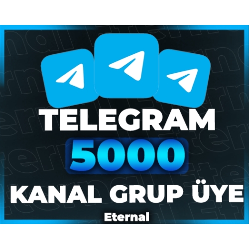  ⭐KALİTELİ⭐5000 TELEGRAM GERÇEK AKTİF ÜYE⭐